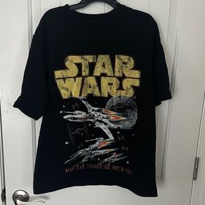 New Star Wars Black Tee Graphic